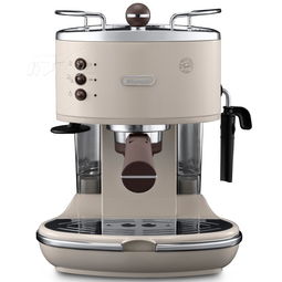 德龍咖啡機意式半自動家用不銹鋼鍋爐 奶白 復(fù)古系列eco310咖啡機產(chǎn)品圖片2素材 it168咖啡機圖片大全